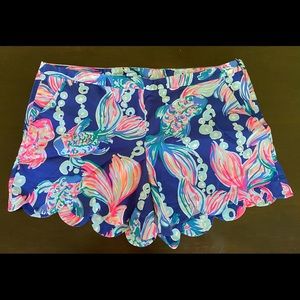 Lilly Pulitzer True Blue Coastal Magnolia Shorts